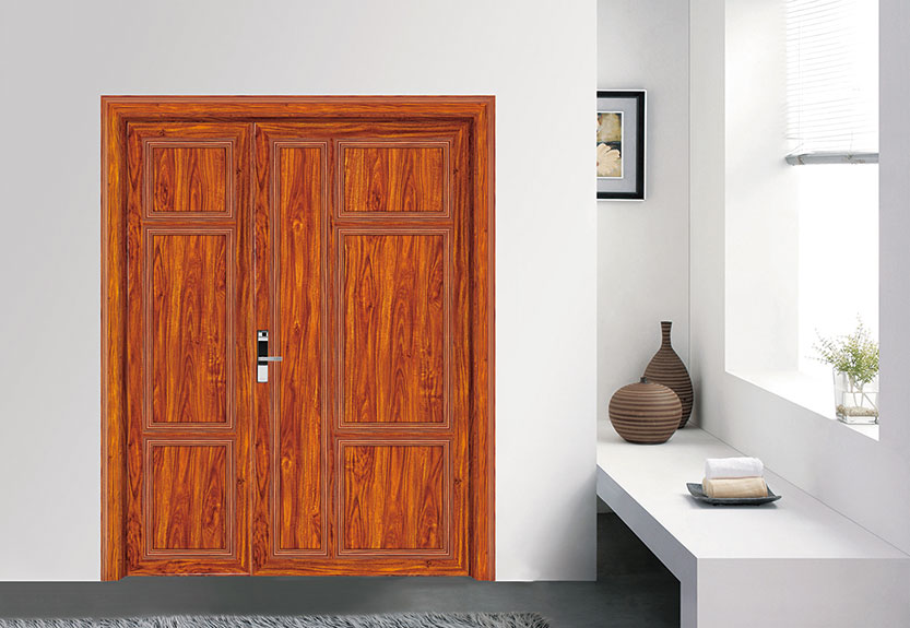 紫檀木尊贵全铝房间门16090