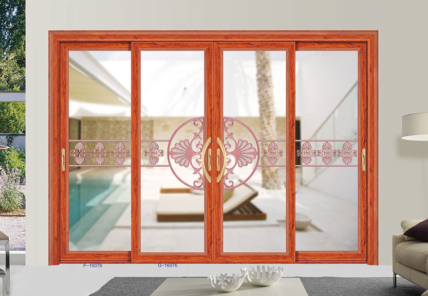 金橡木尚锋推拉/吊趟门G-16076/ F-16076