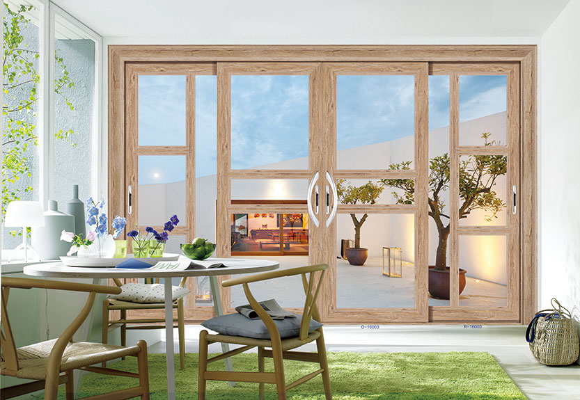 古橡木重型推拉门O-16003/R-16003