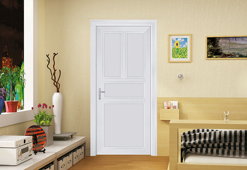 白色尊贵全铝房间门16099