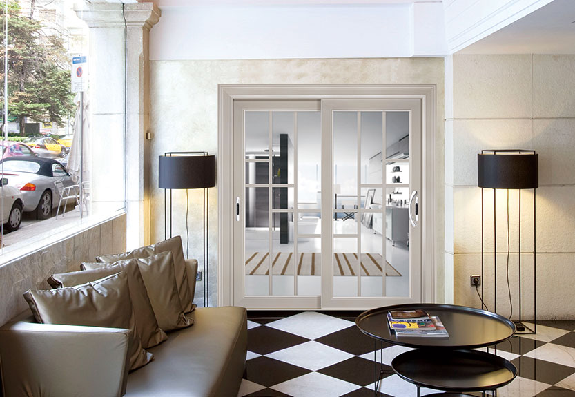 香槟金尊贵推拉/吊趟门A-16043