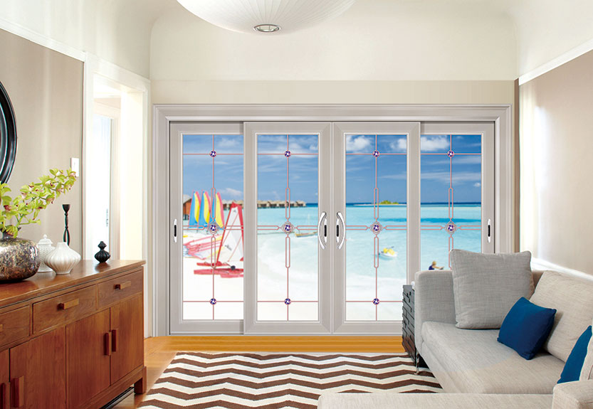 香槟金尊贵推拉/吊趟门F-16042