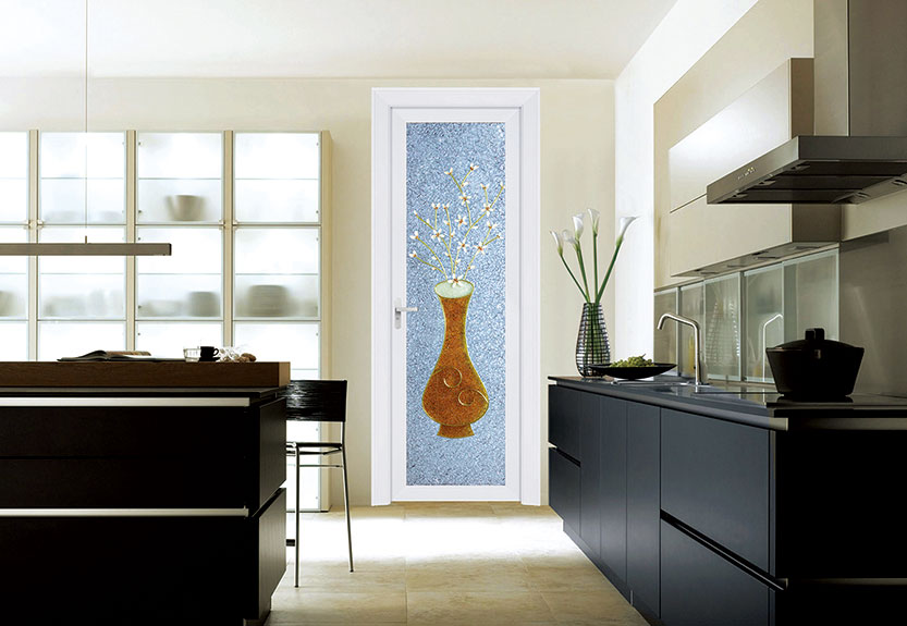 白色尊贵平开门16111